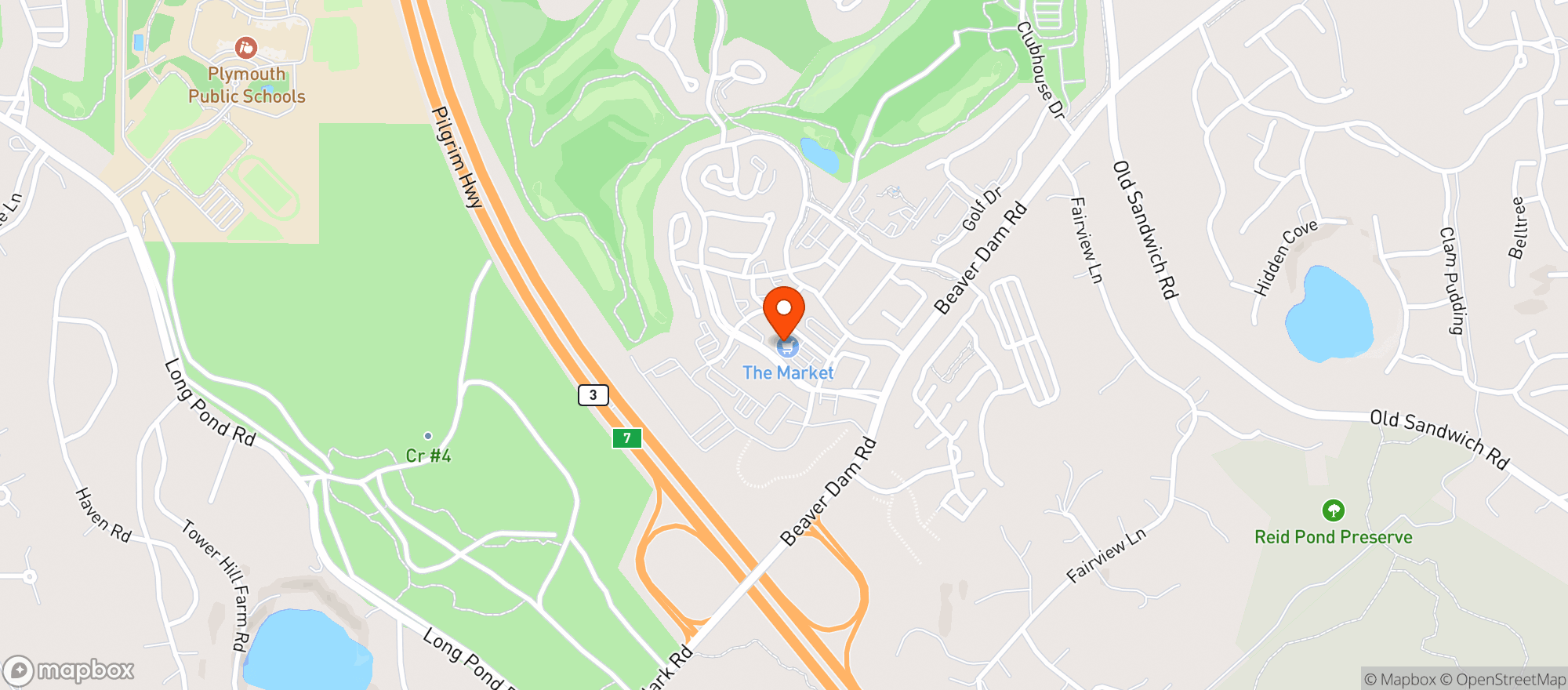 Map showing Long Ridge Wine & Spirits