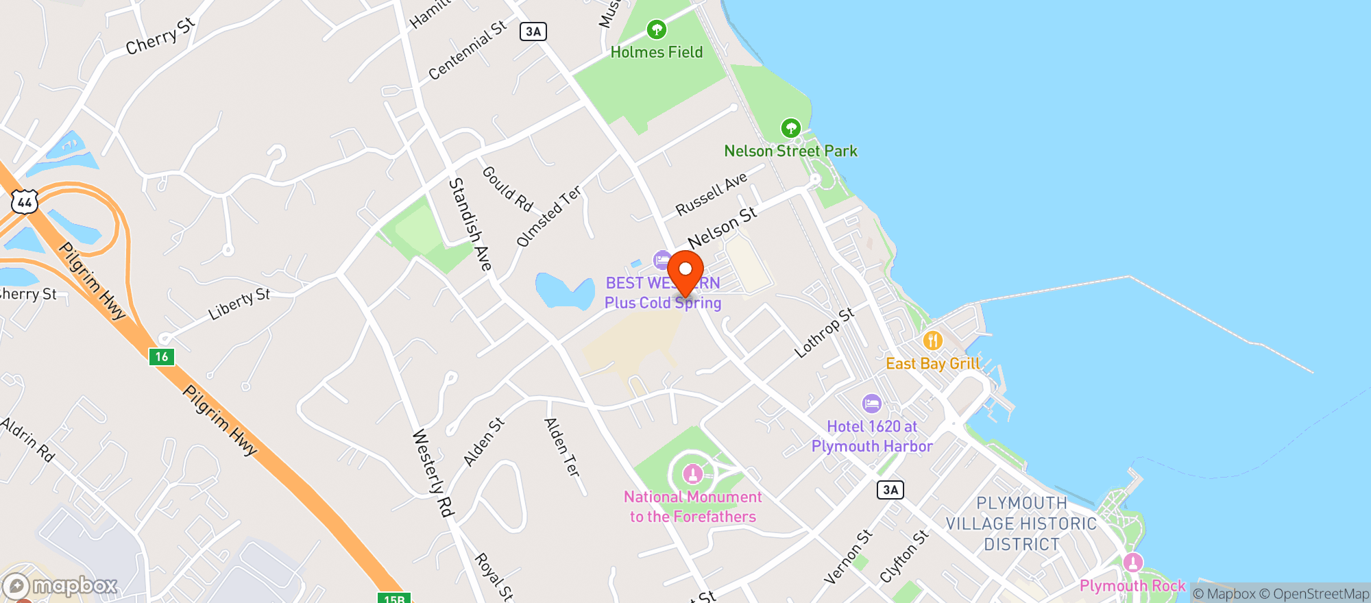 Map showing Highs Healthy Habits