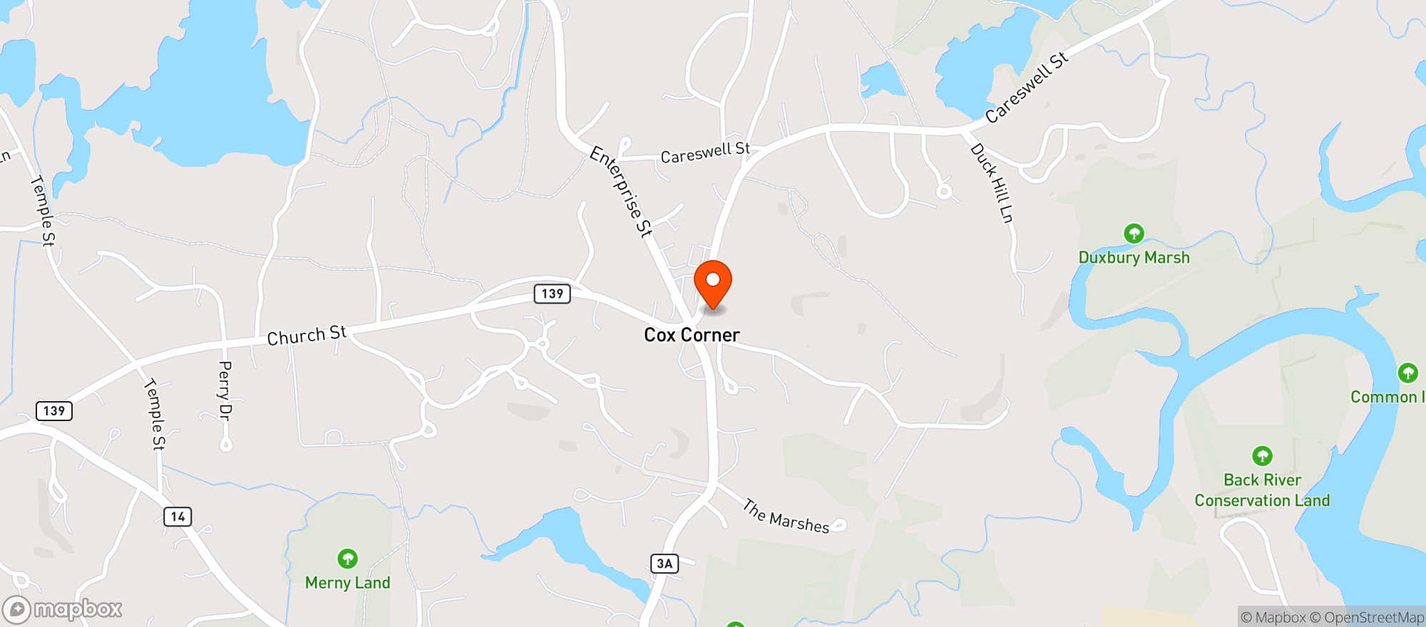 Map showing Tremont Fine Wine & Spirits