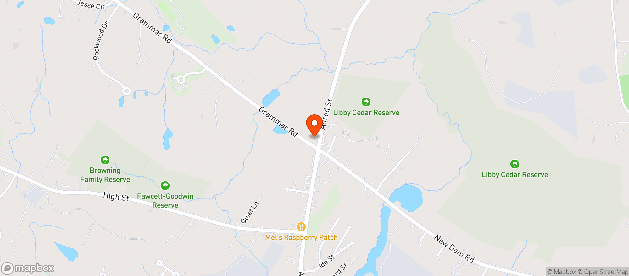 Map showing Harry S / Sanf Rt 4