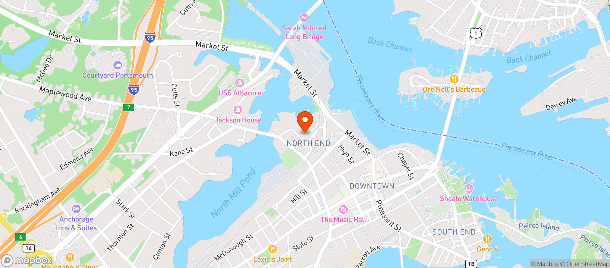 Map showing Ac Hotels By Marriott