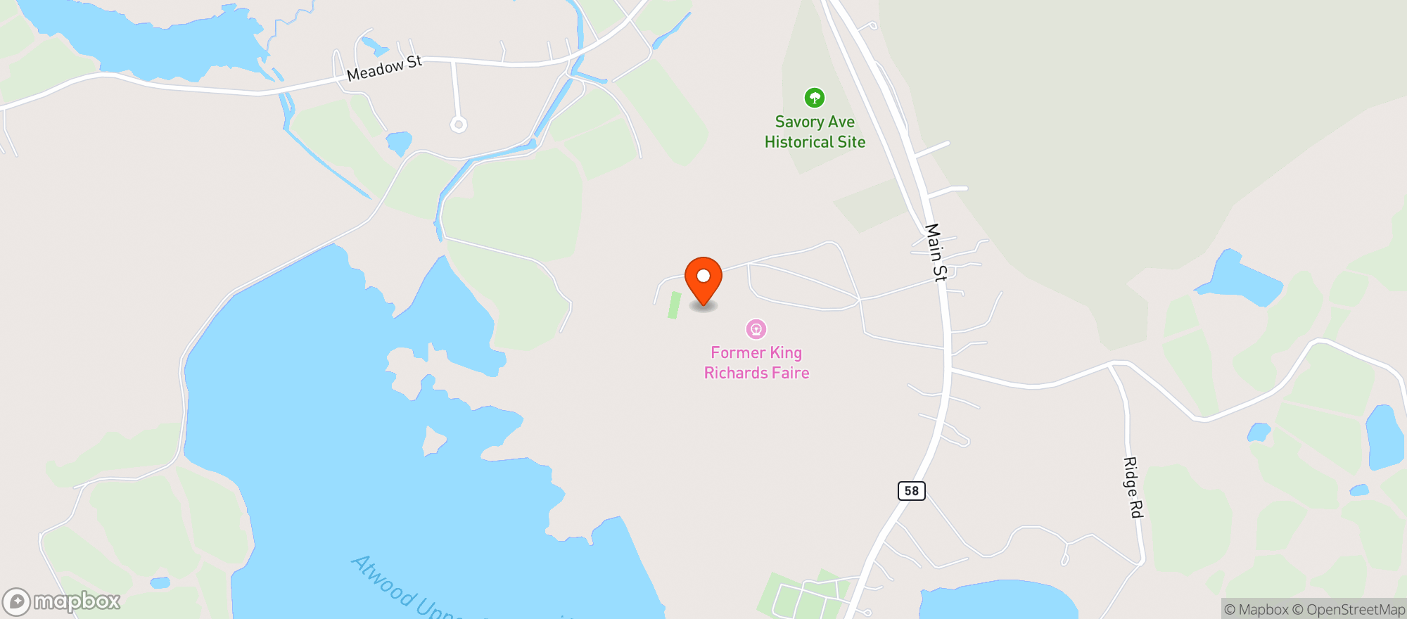 Map showing Renaissance Foods, LLC