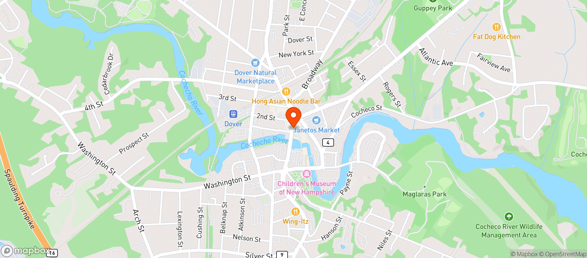 Map showing Otto