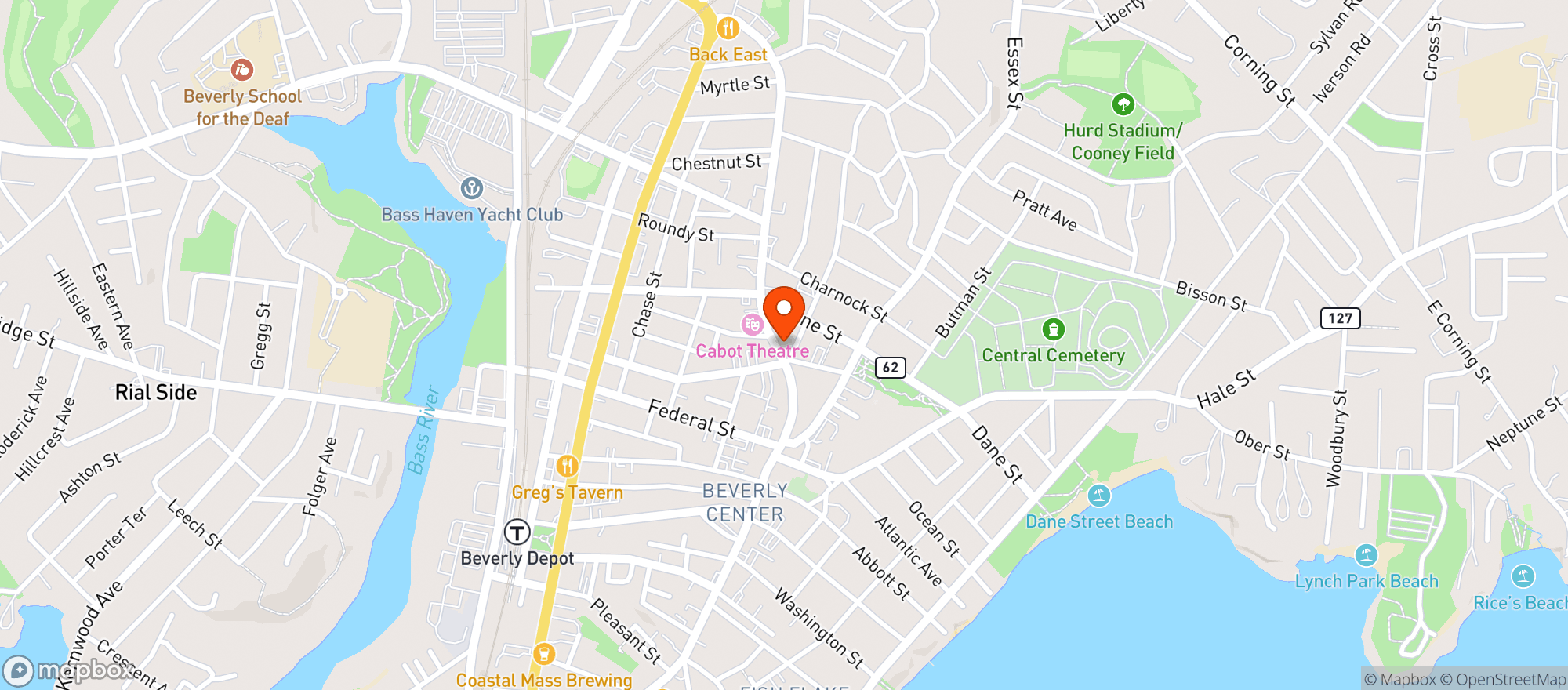 Map showing Empower Beauty Co