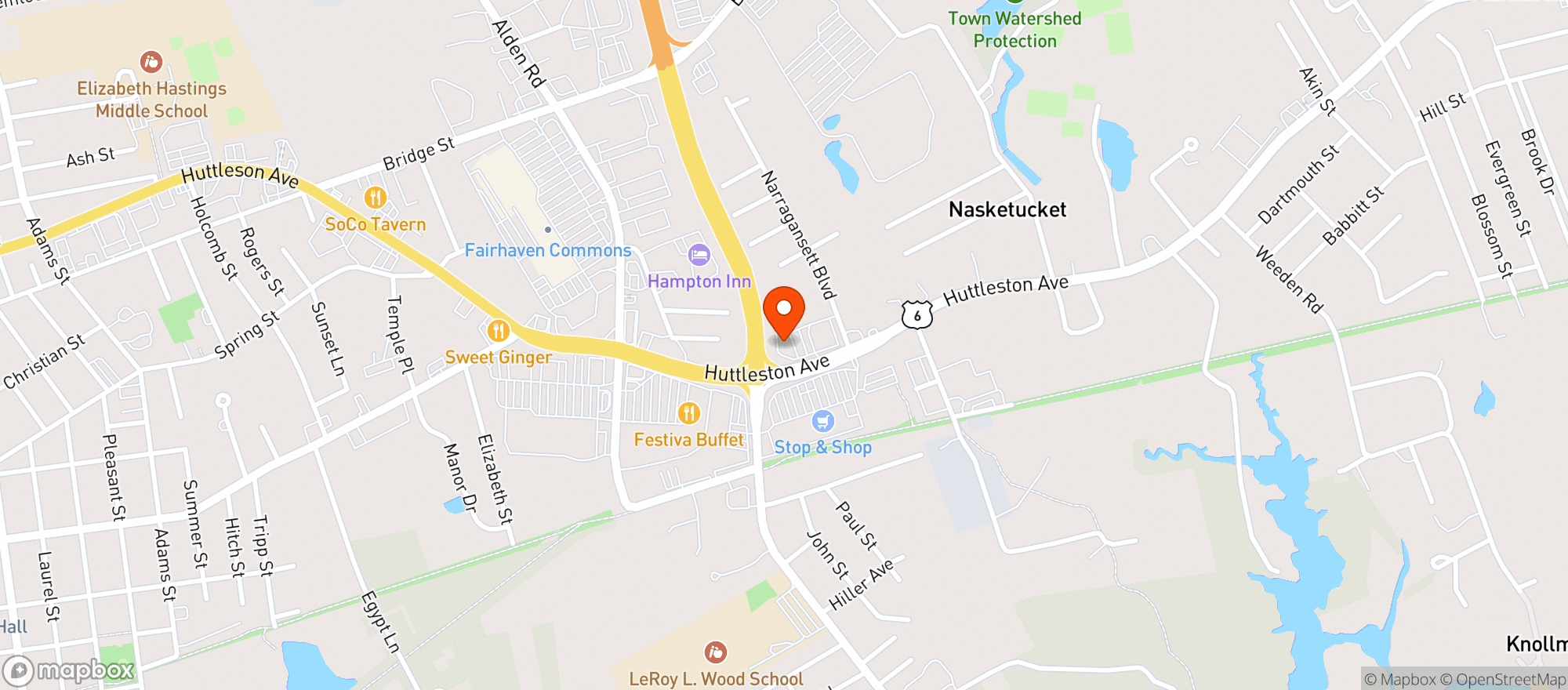 Map showing Frontera Grill