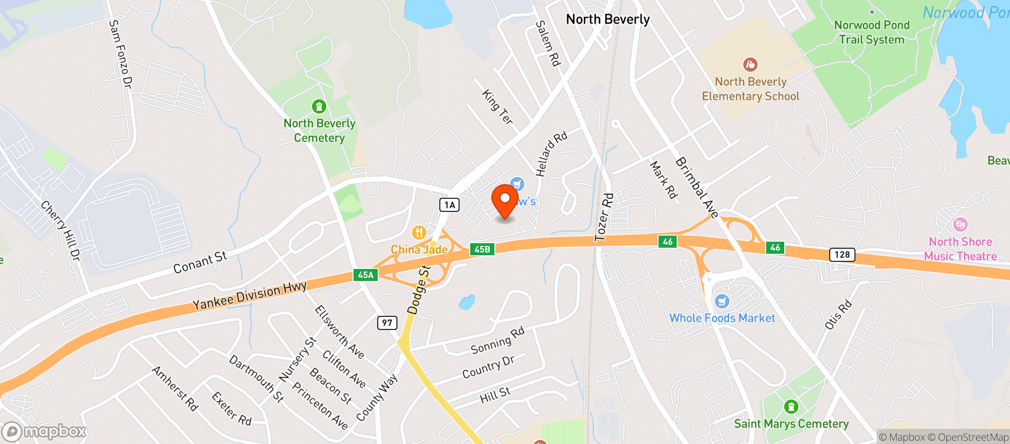 Map showing Gnc