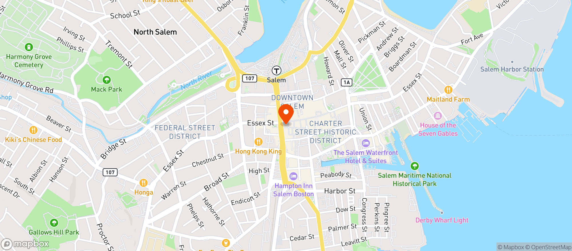 Map showing Rockafellas