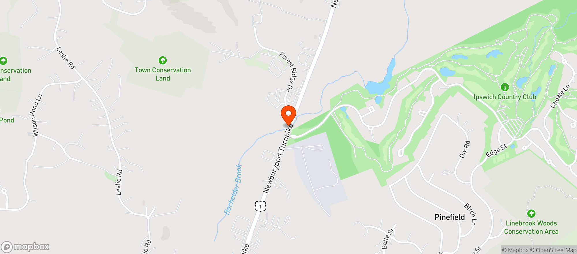 Map showing Organic natural shop