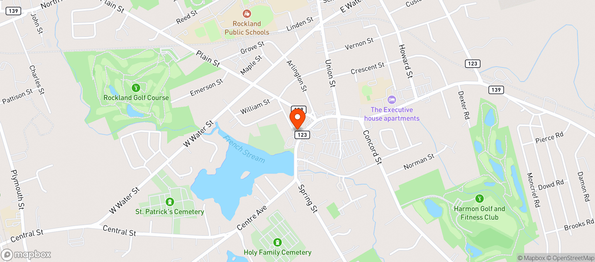 Map showing 7 Eleven #15767