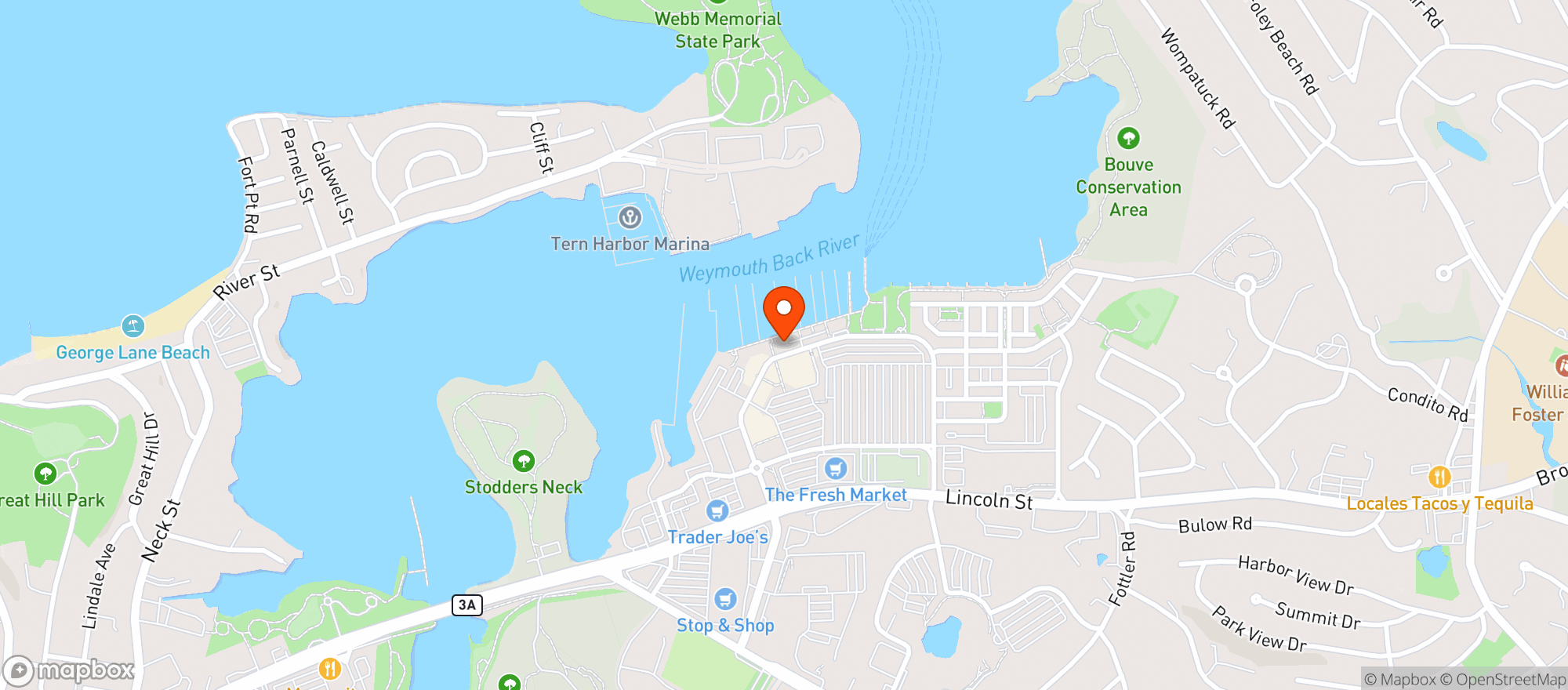 Map showing Alma Nove