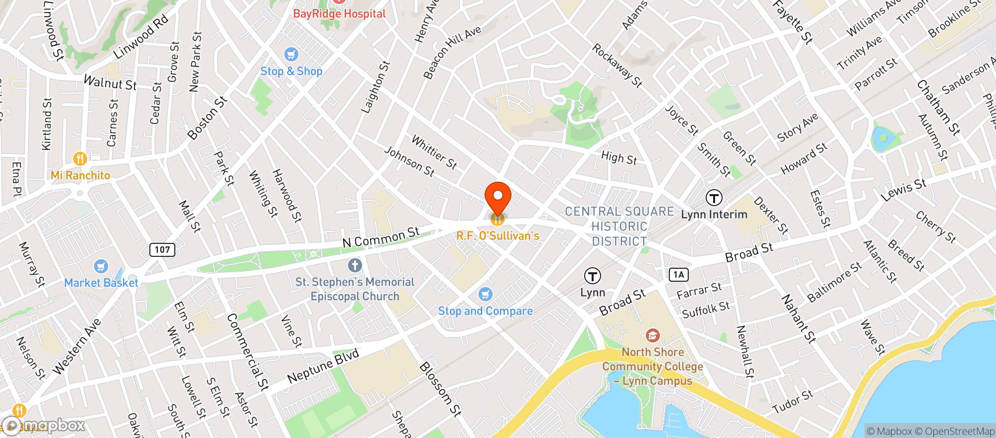 Map showing Gran Penol Restaurant & Bar