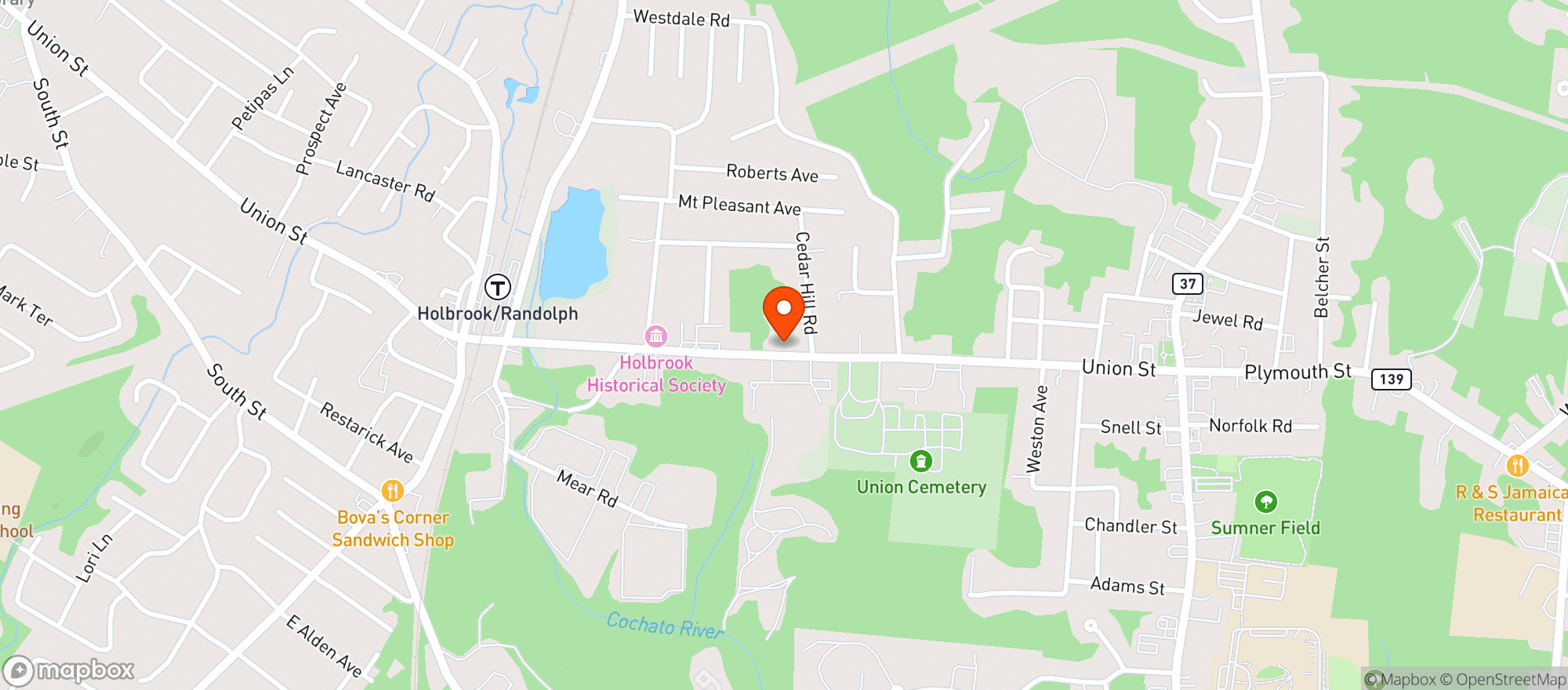 Map showing Fast Lane Convenience