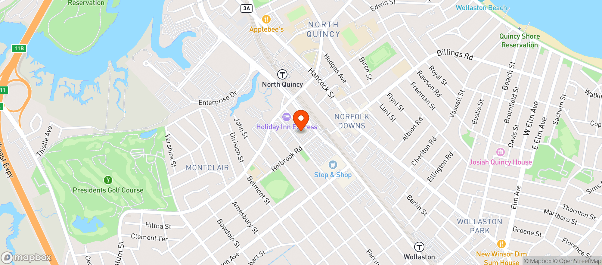 Map showing 99 Restaurant & Pub #56