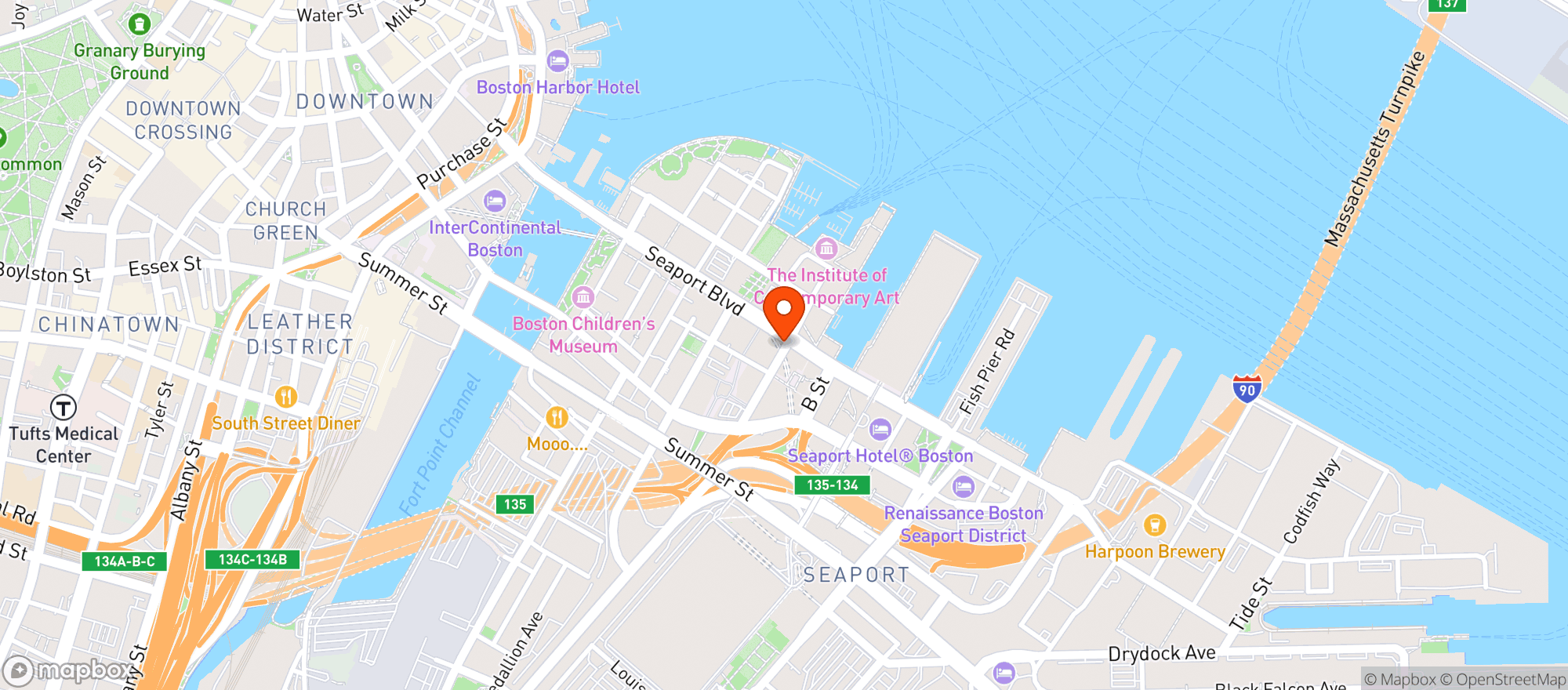 Map showing F1 Arcade