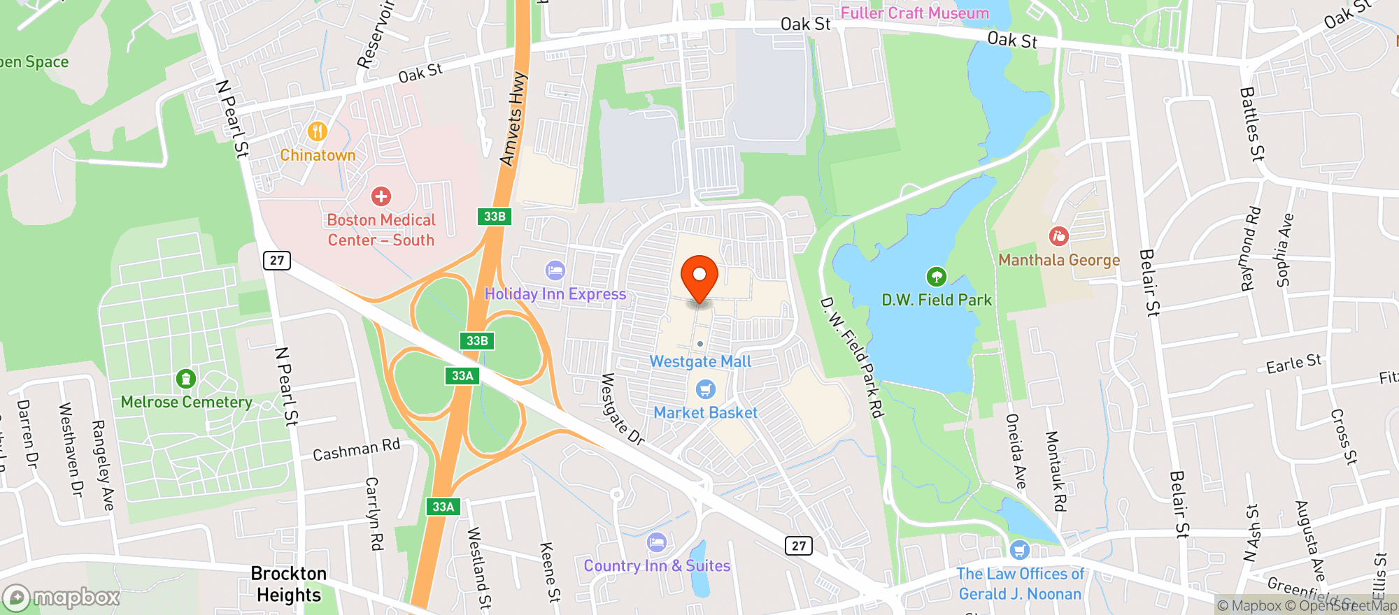 Map showing Gnc