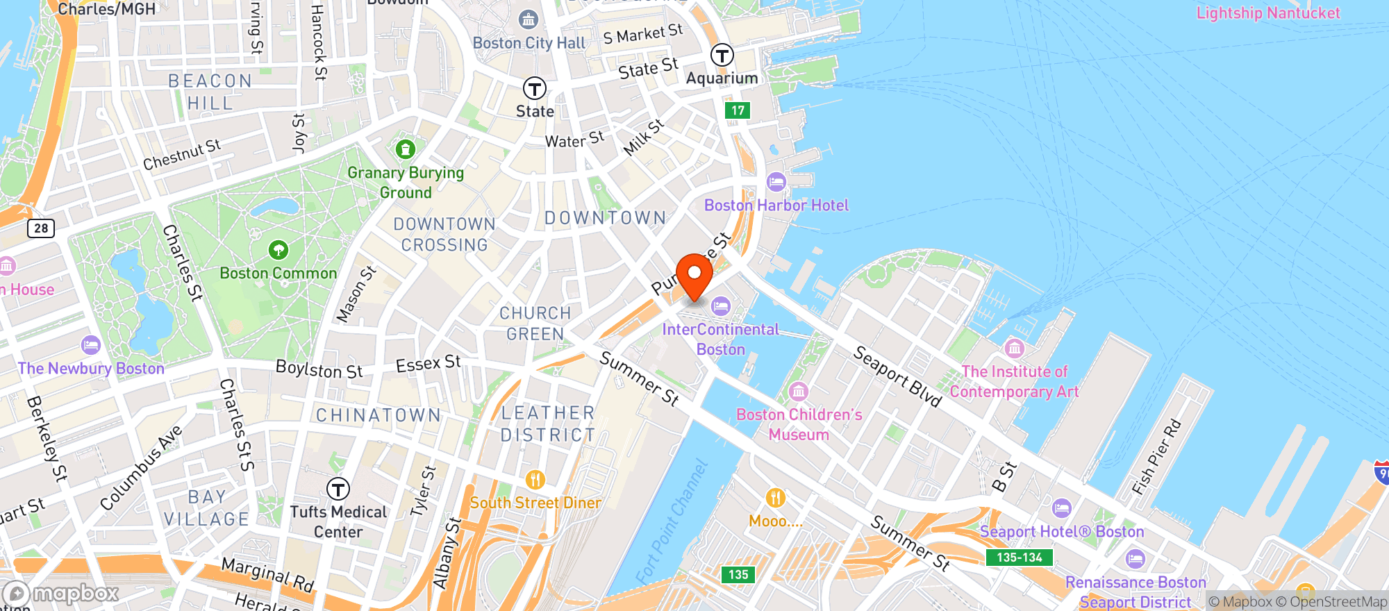 Map showing Nebo