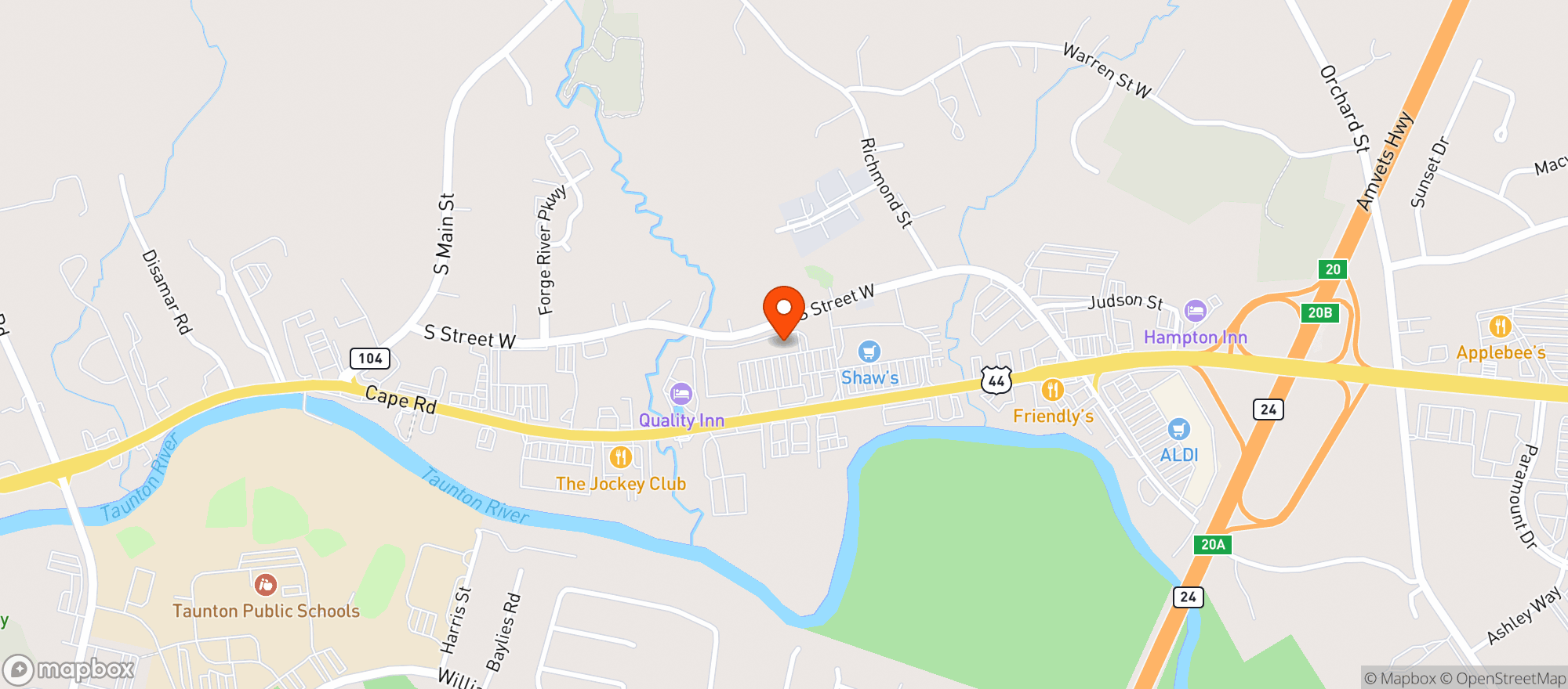 Map showing Gnc