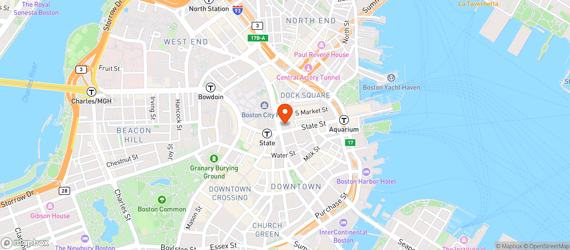 Map showing State Room