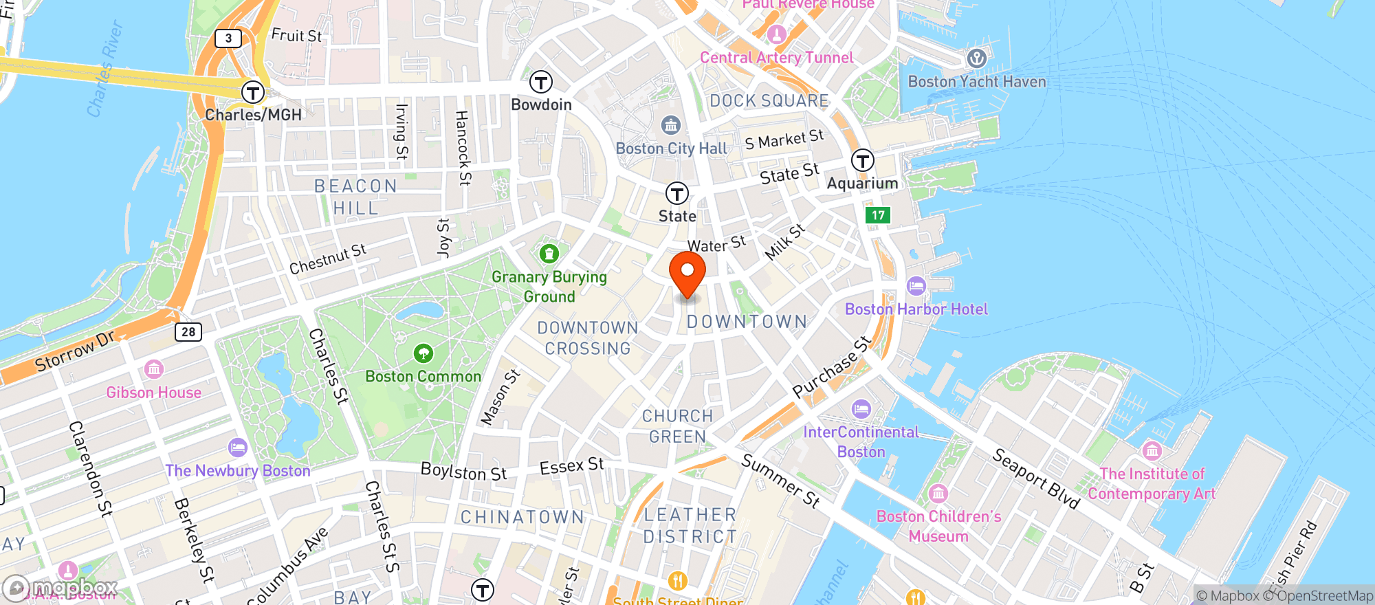 Map showing Elephant & Castle