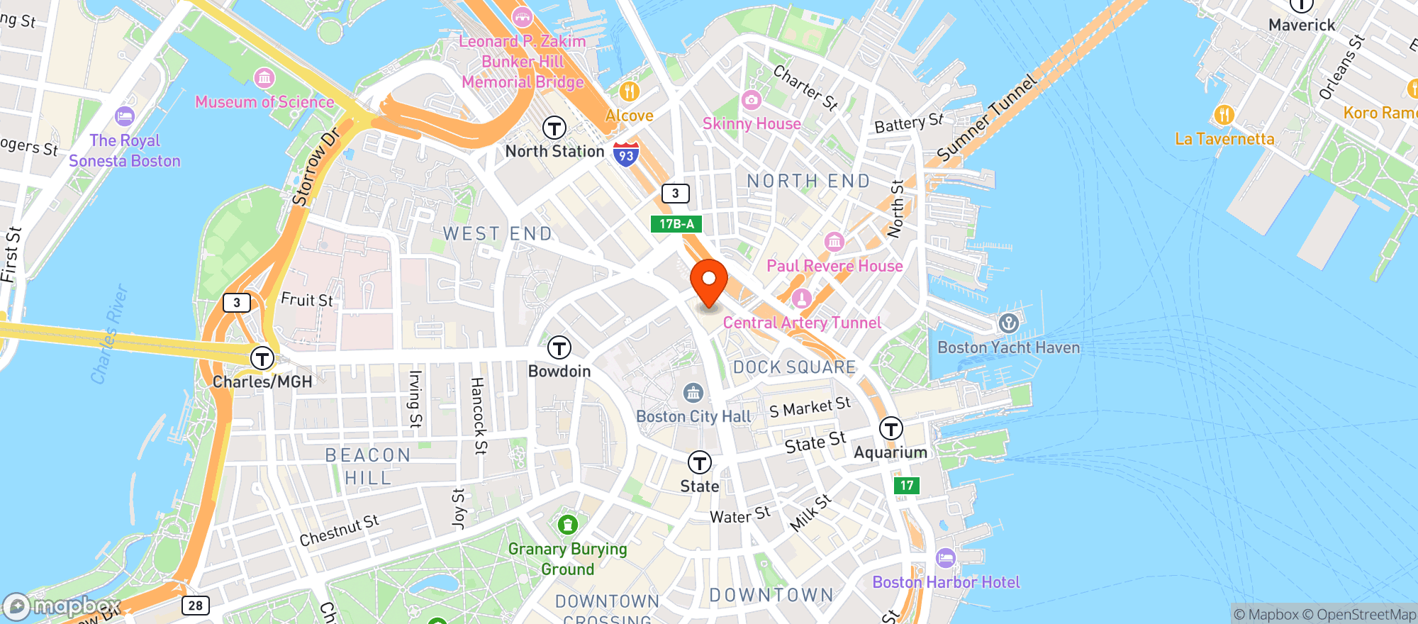 Map showing Pine Bar