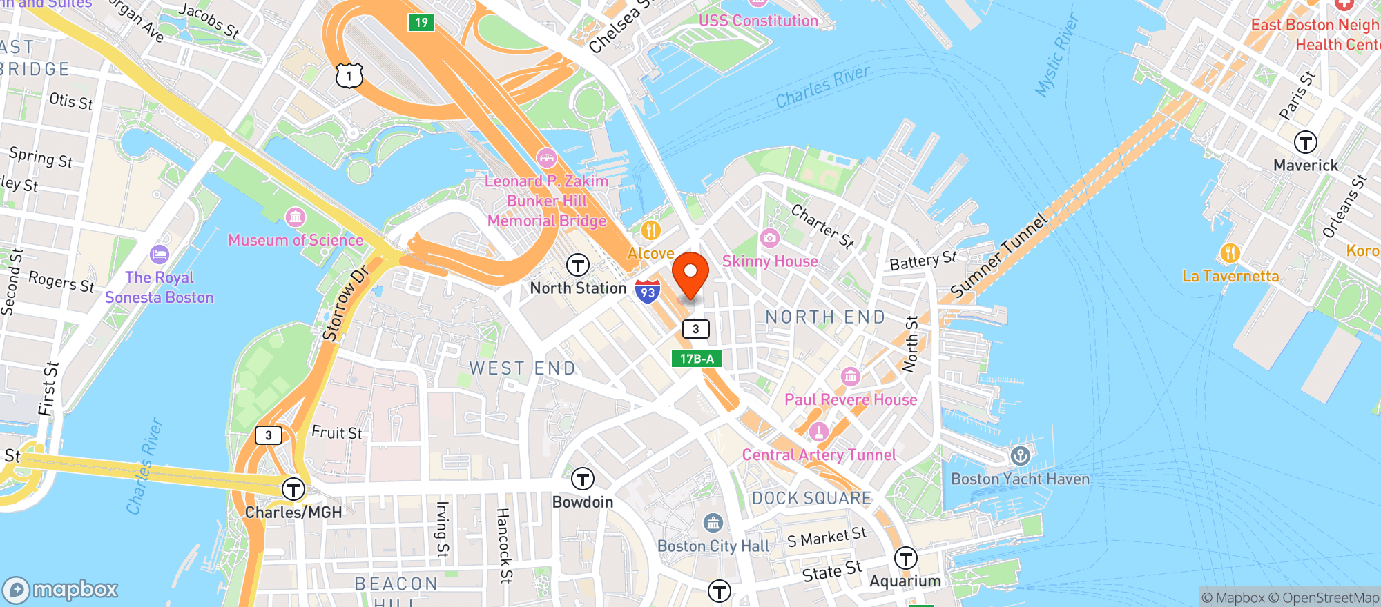 Map showing Ward 8