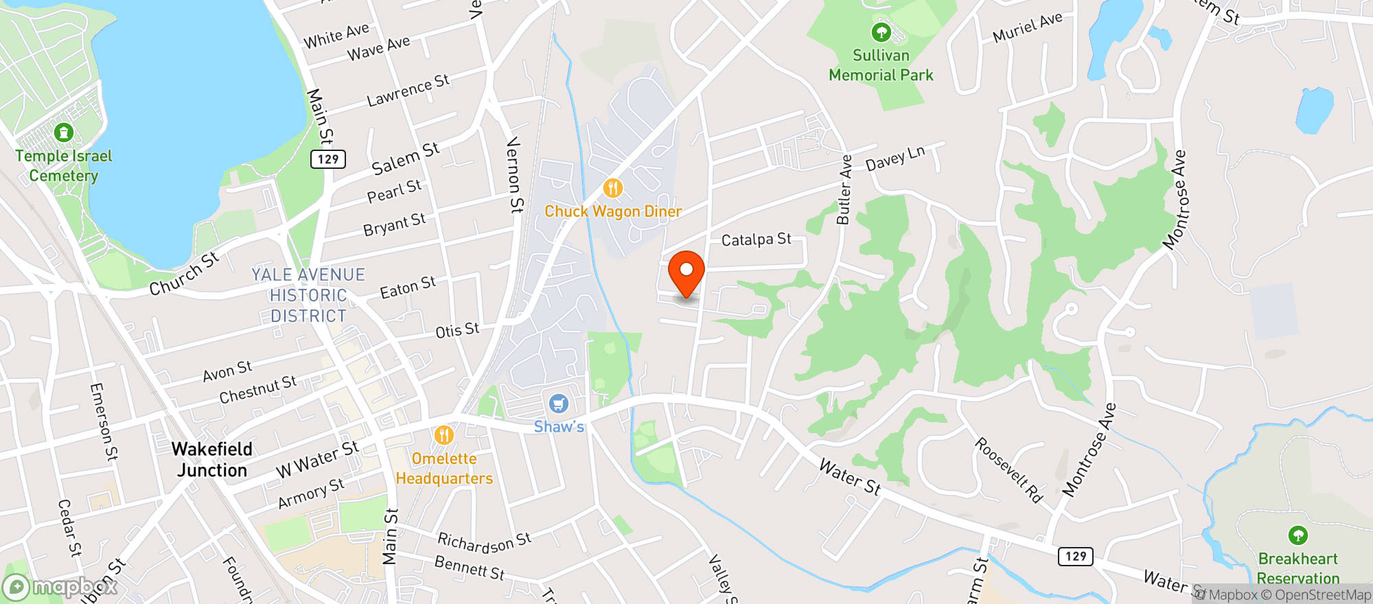 Map showing Crystal Community Club