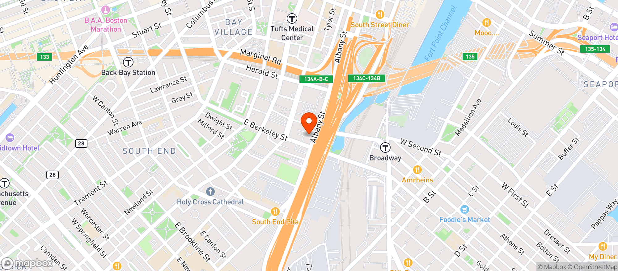 Map showing Baleia