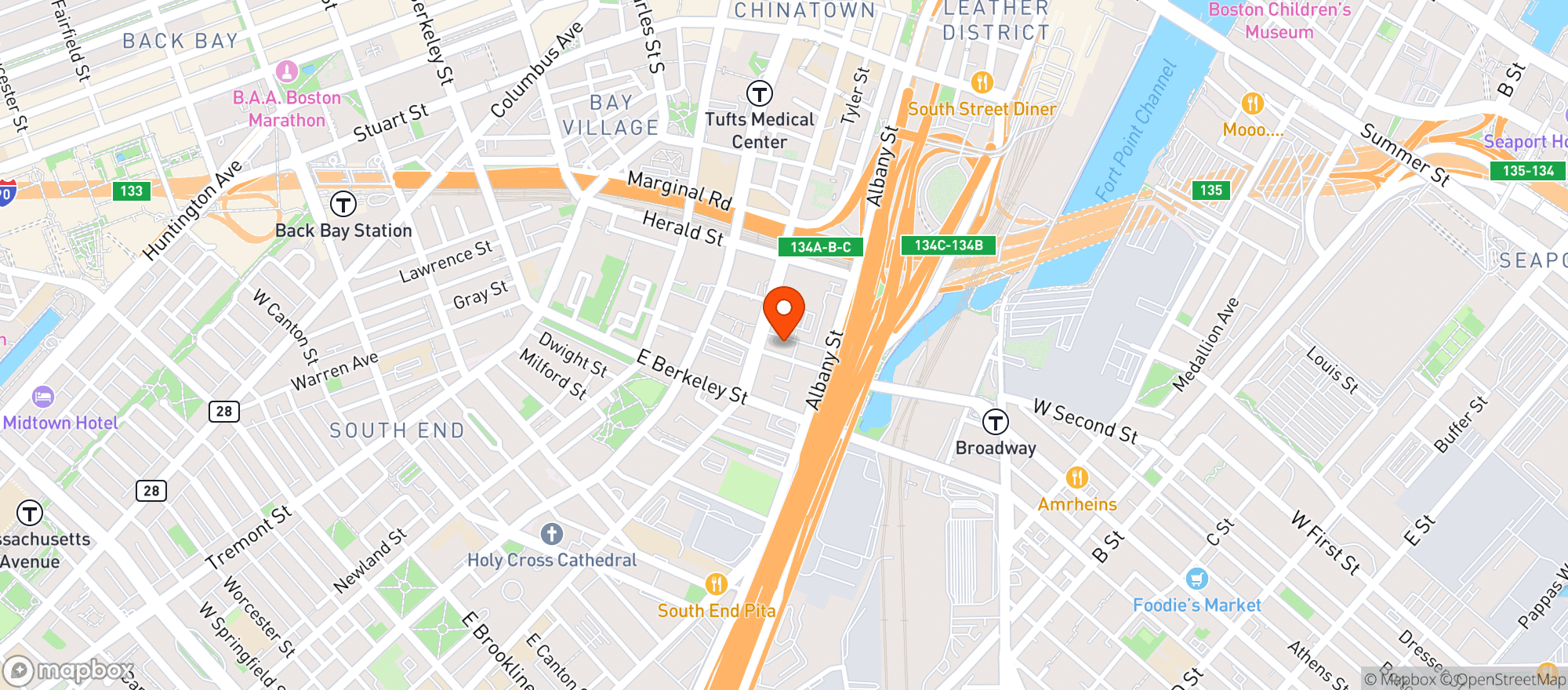 Map showing Bar Mezzana