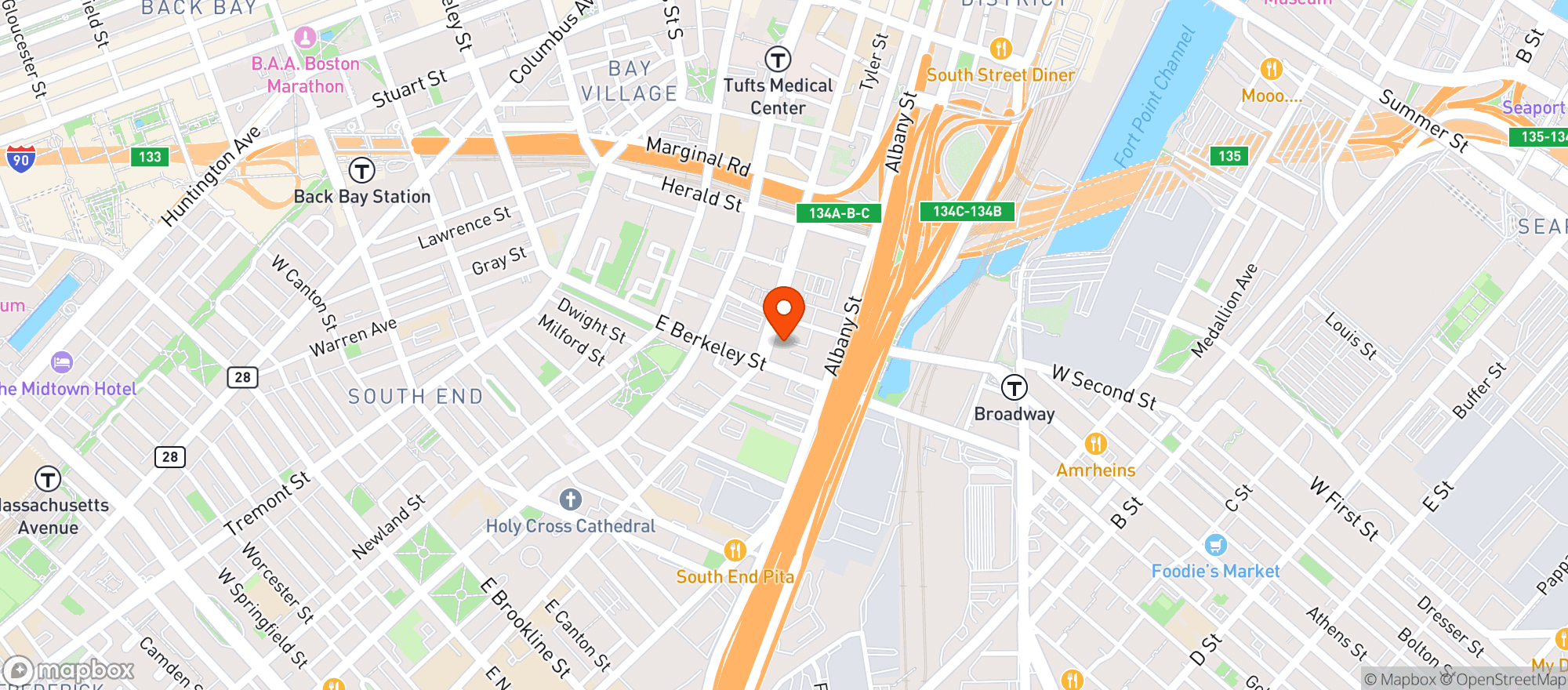 Map showing Kaia