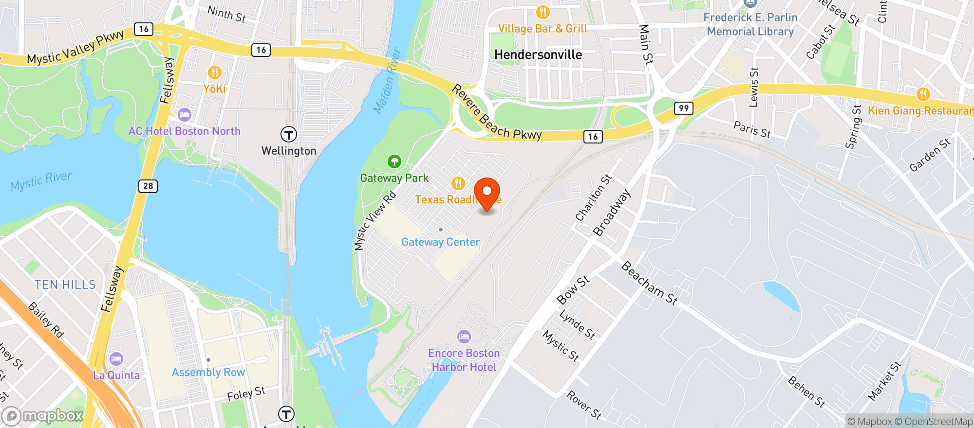 Map showing TOTAL WINE