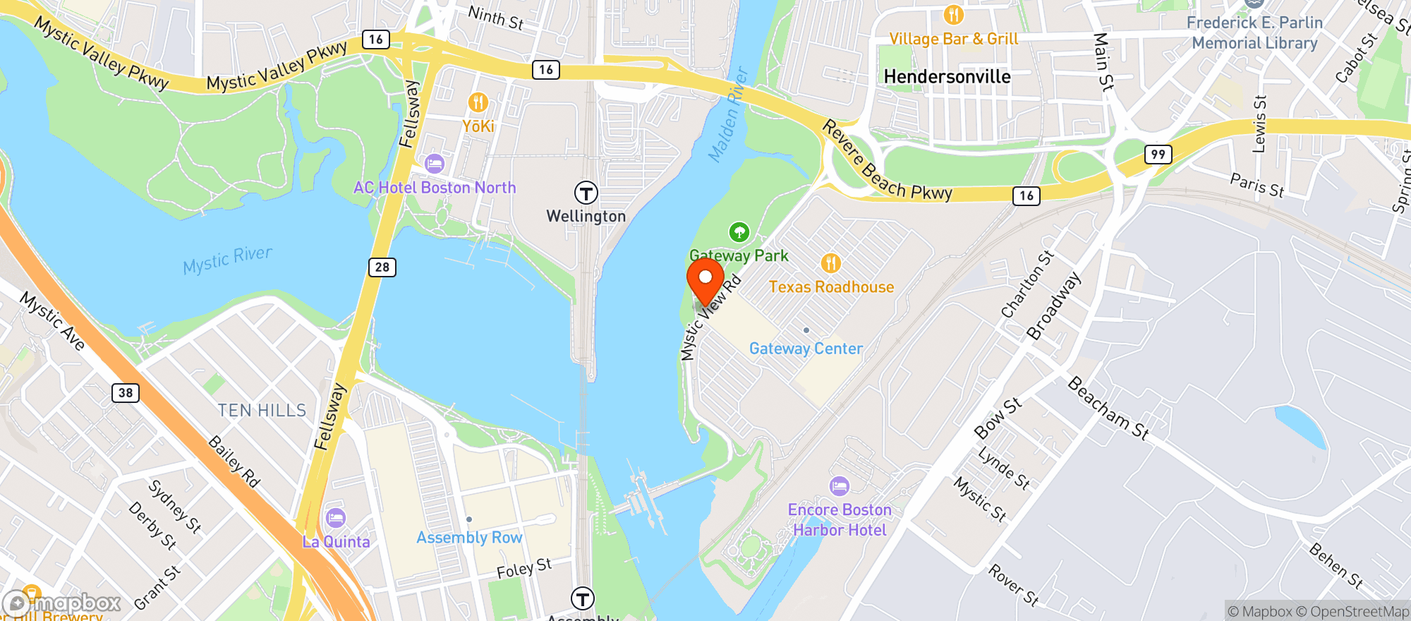 Map showing Total Wine & More