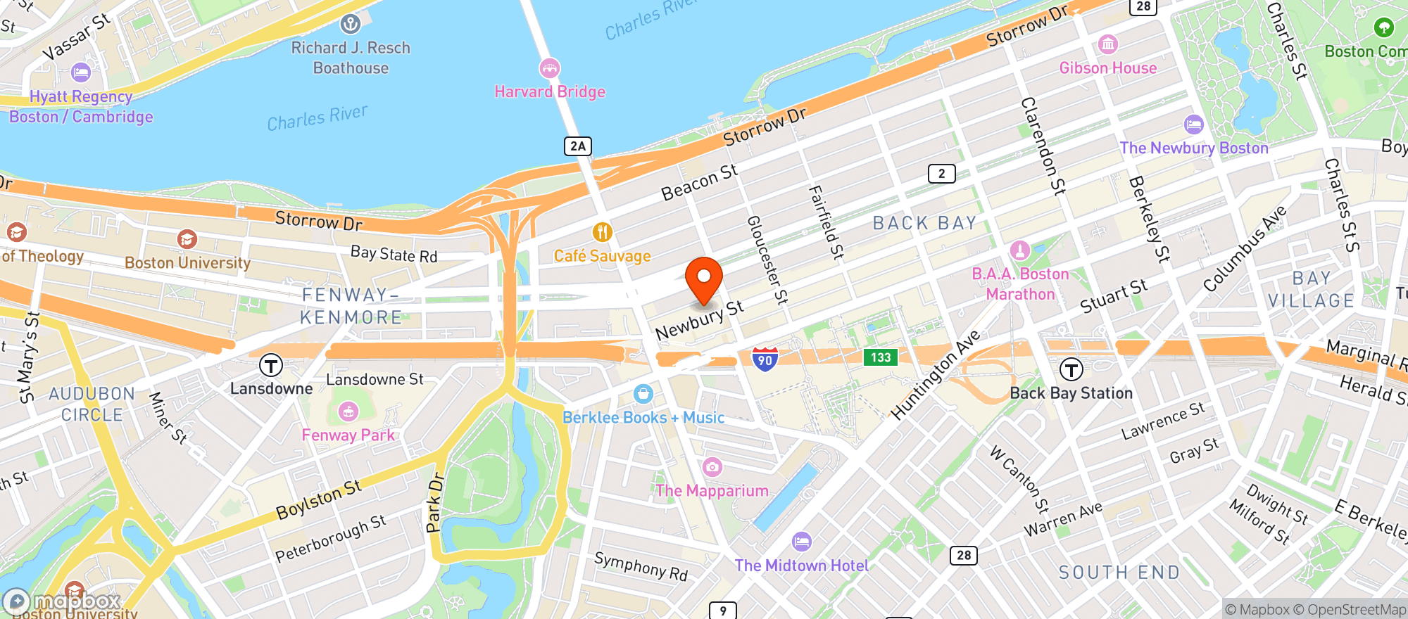 Map showing Rooted In