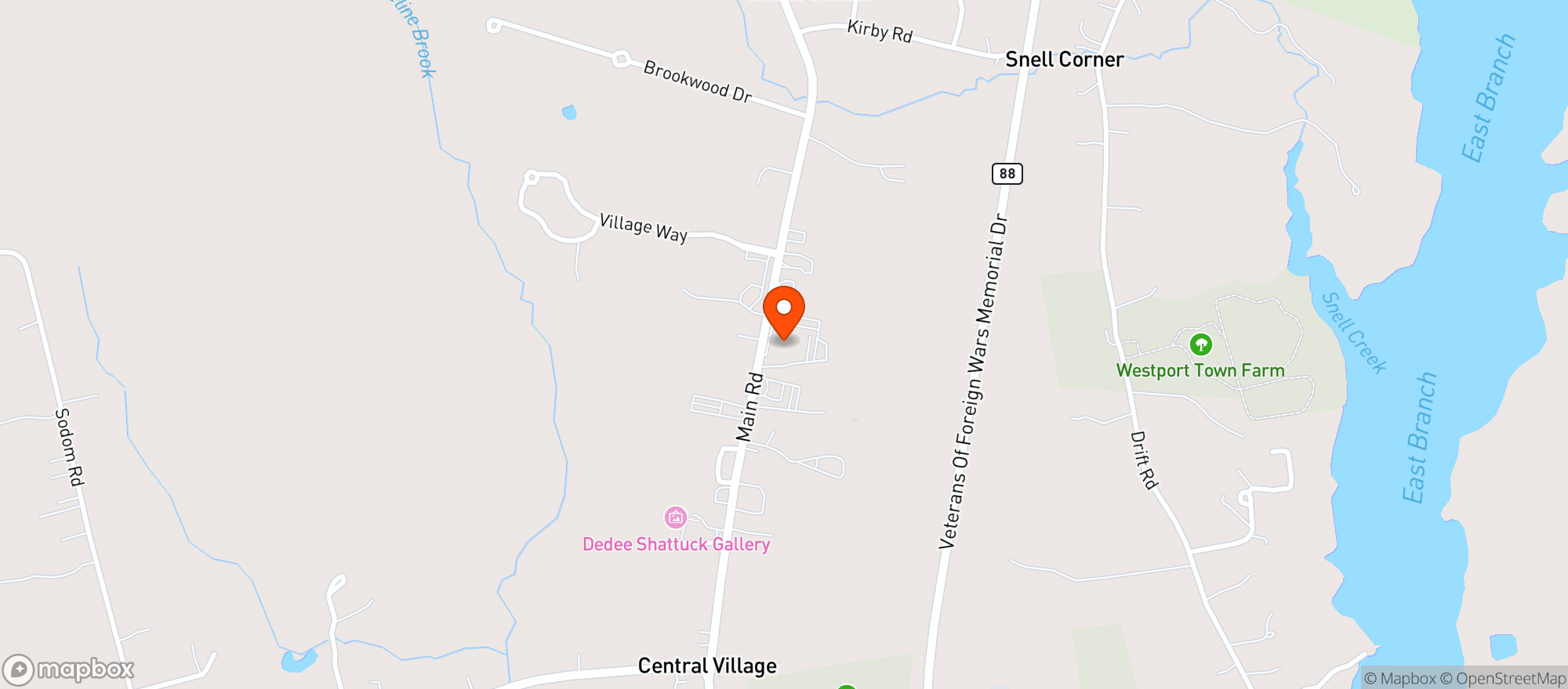 Map showing Lees Wine and Spirits