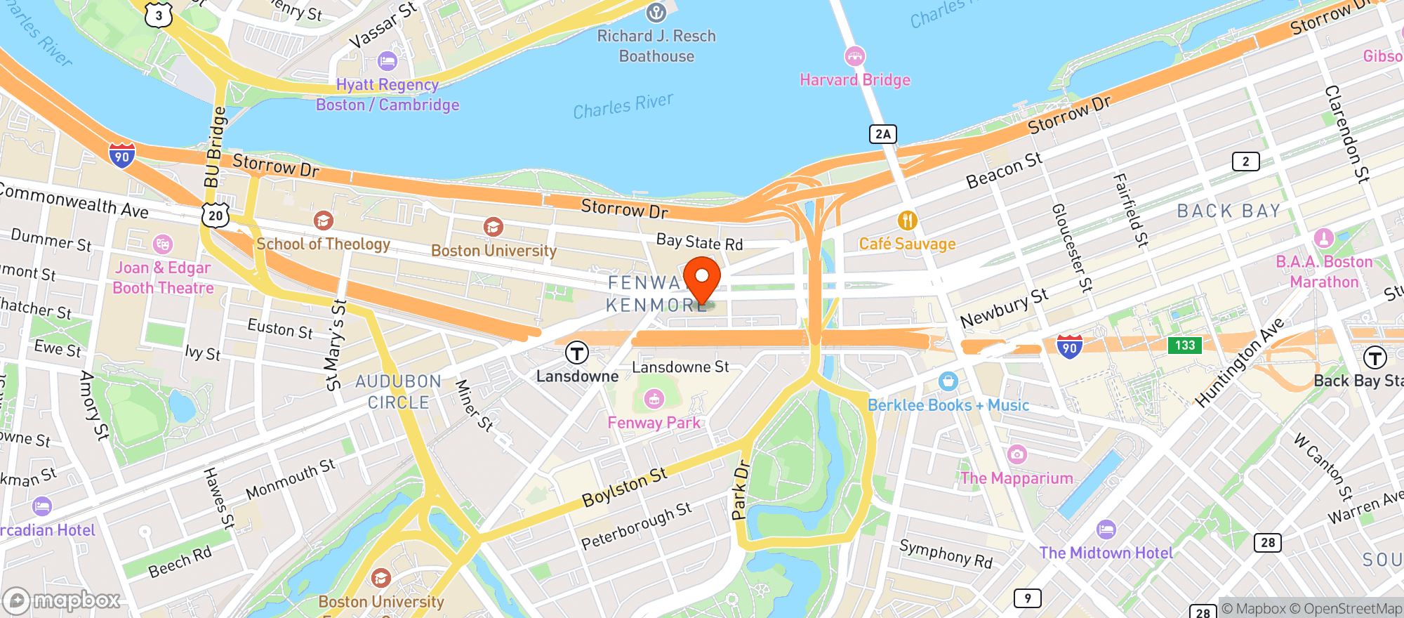 Map showing Row 34