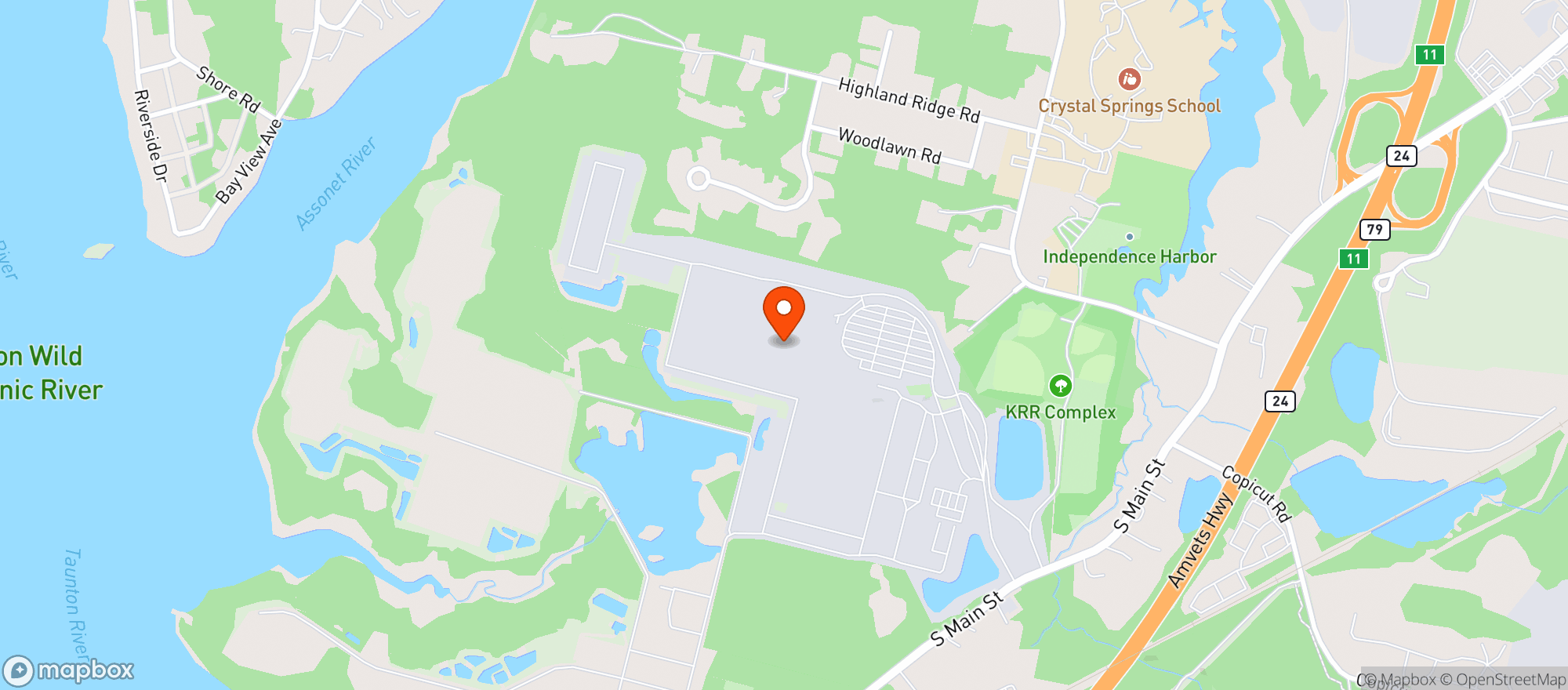 Map showing Stop & Shop - 0423 - Freetown