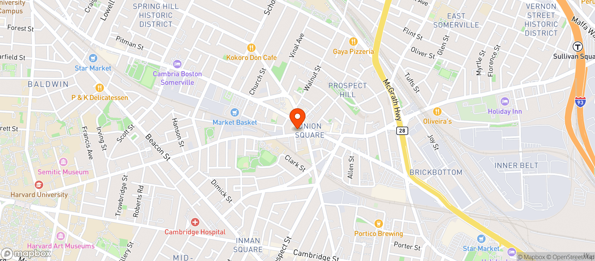 Map showing Juliet