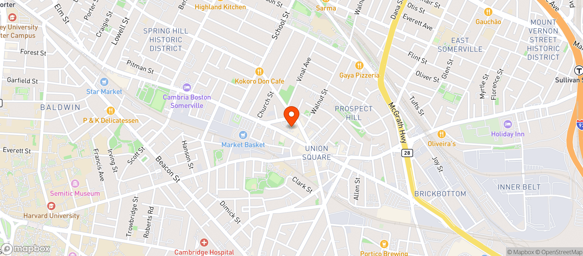 Map showing Remnant Brewing