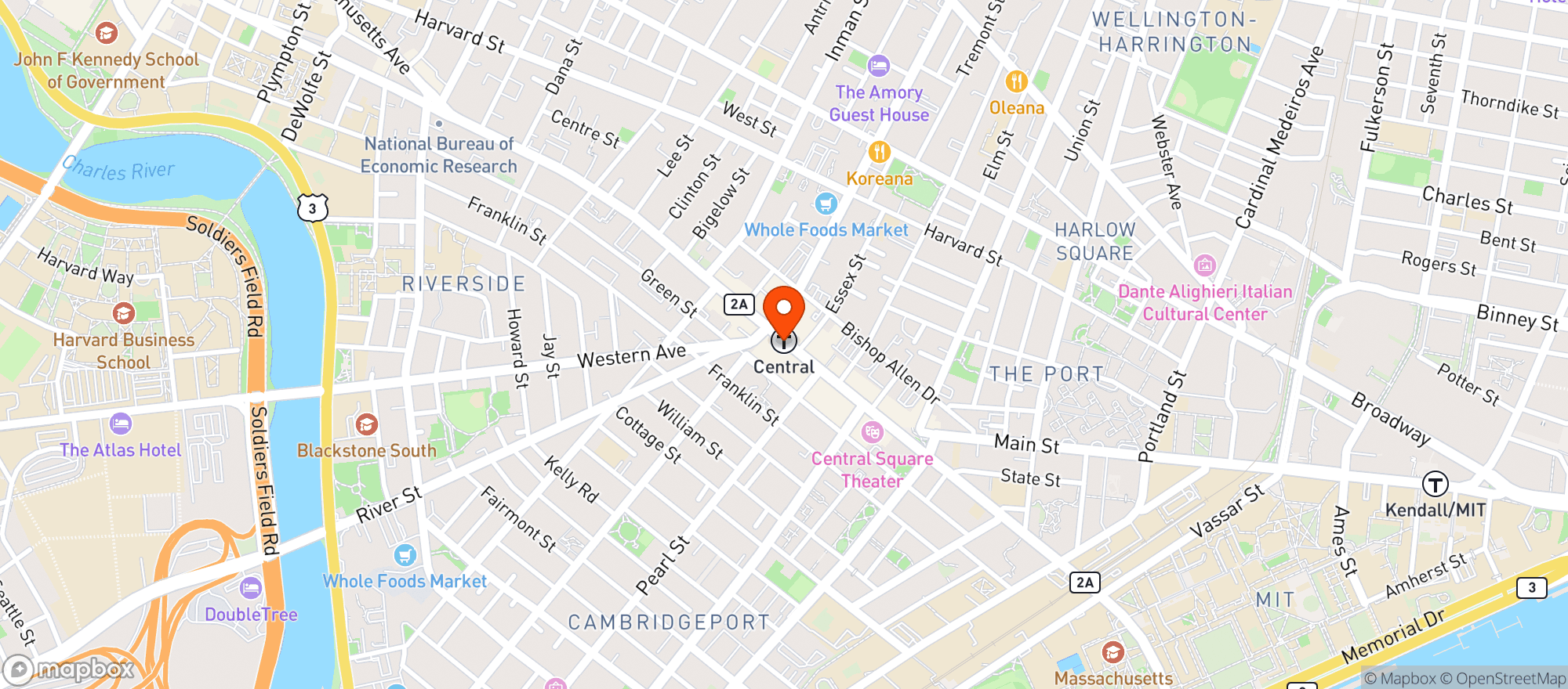 Map showing Supreme Liquors