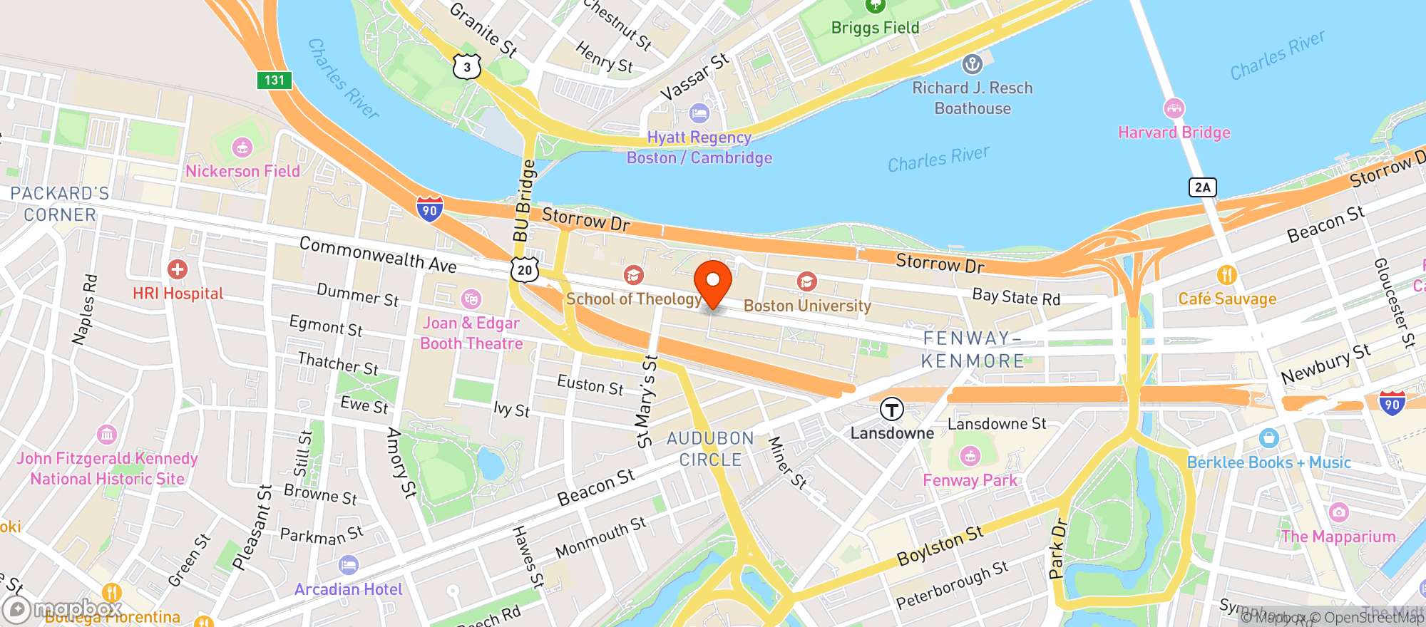 Map showing Warren Towers City Con - 90164
