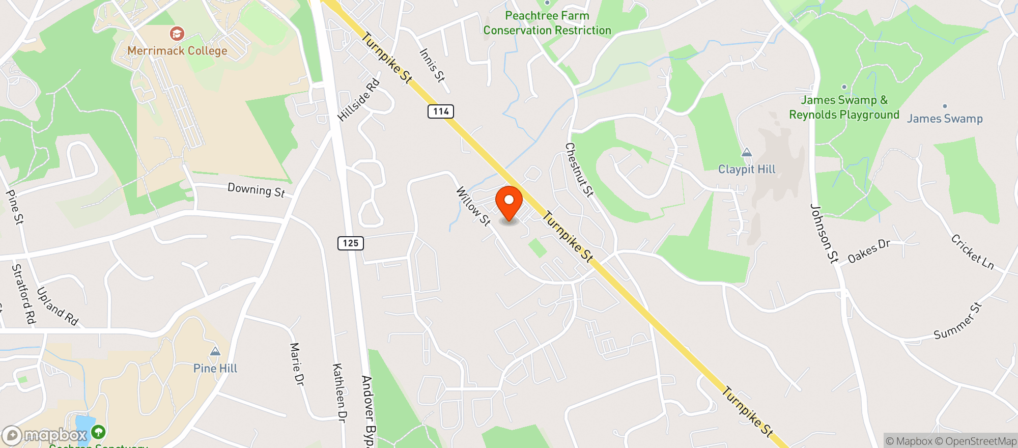 Map showing Stop & Shop (757 Turnpike Street)
