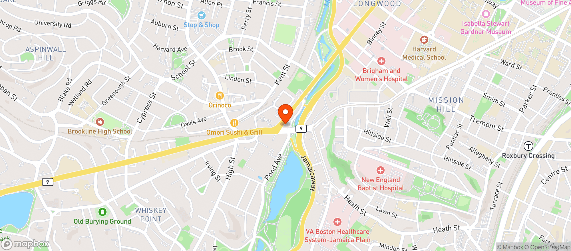 Map showing Punch Bowl
