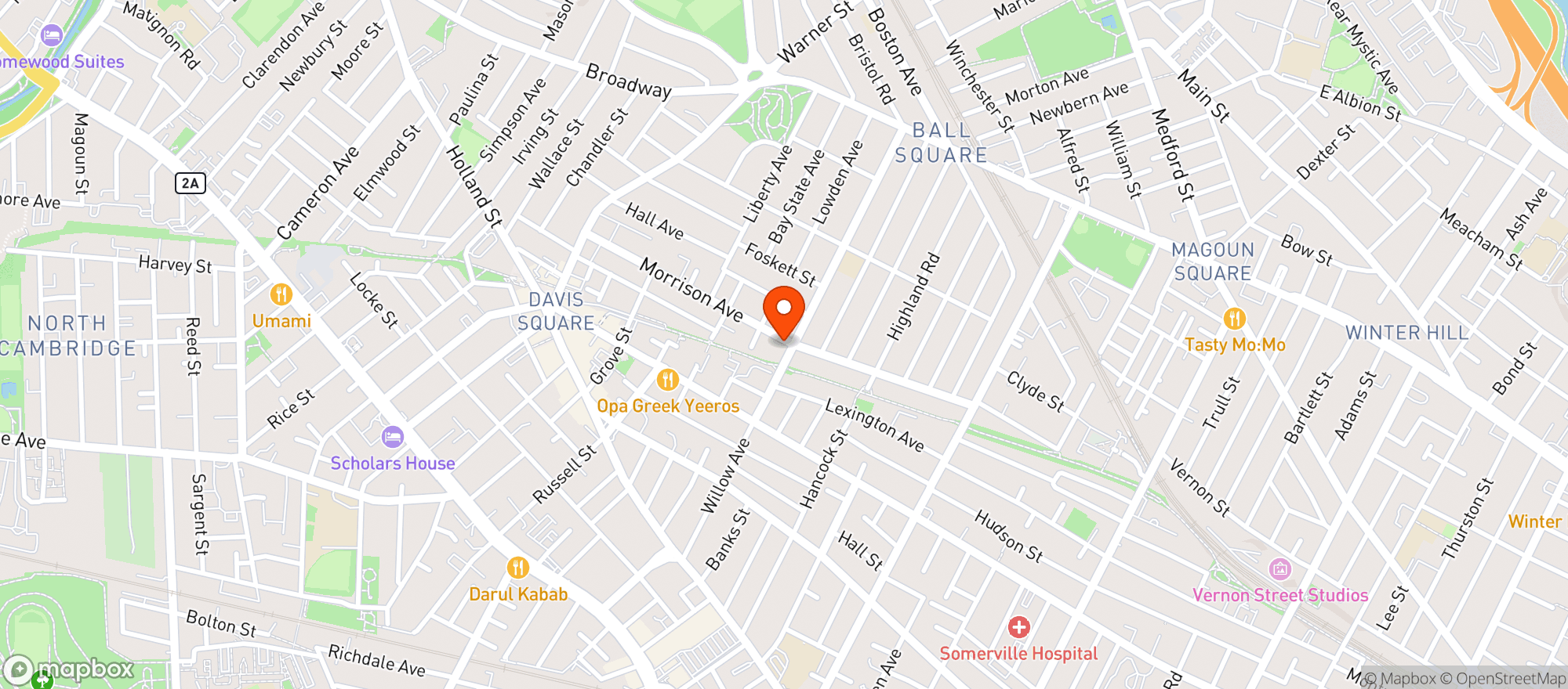 Map showing Y-Not Variety