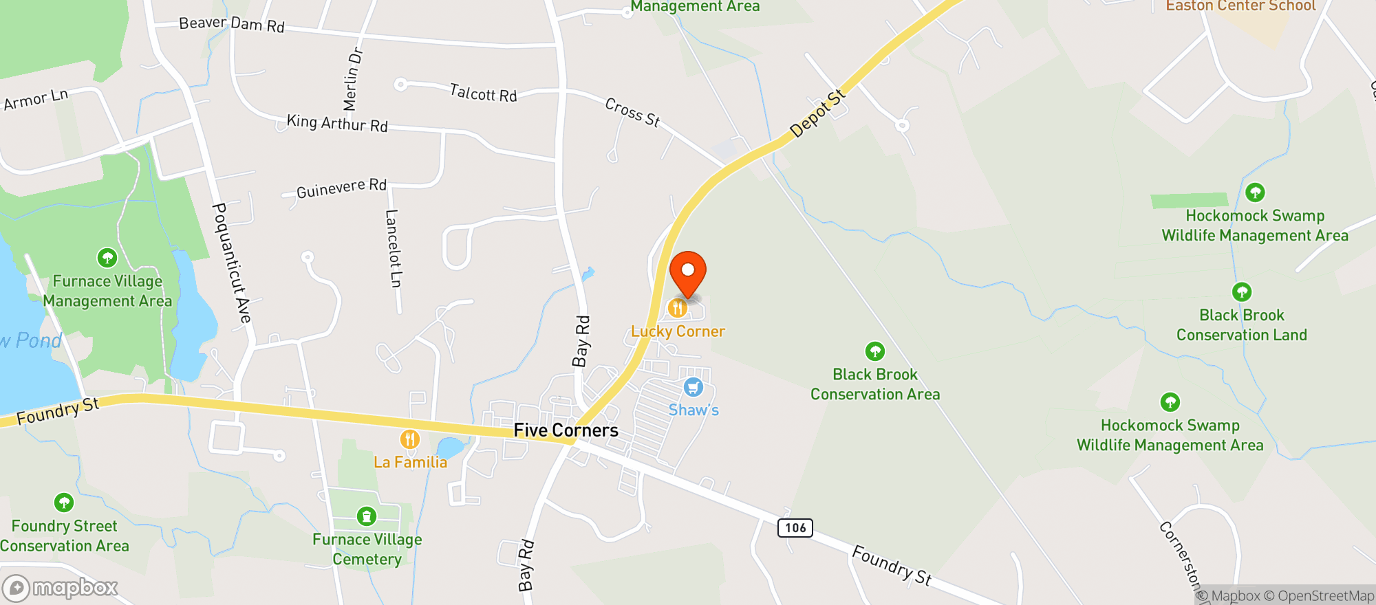 Map showing Pop's Fine Wines & Liquors