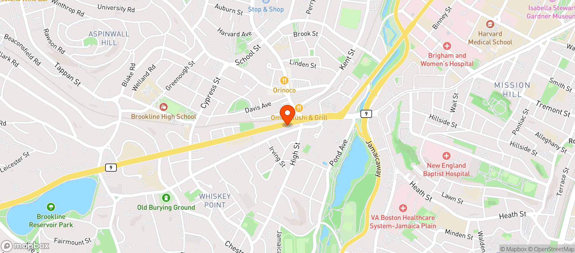 Map showing La Morra