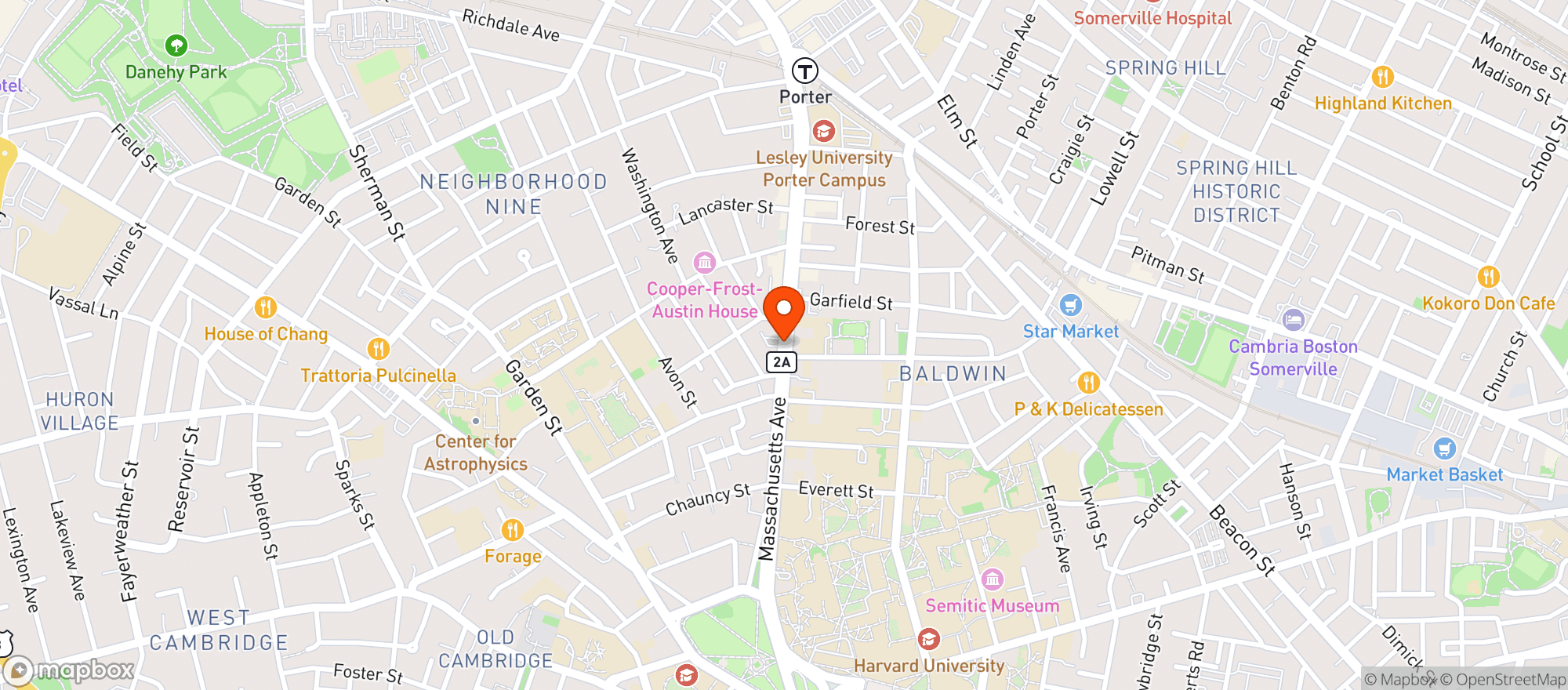 Map showing Giulia