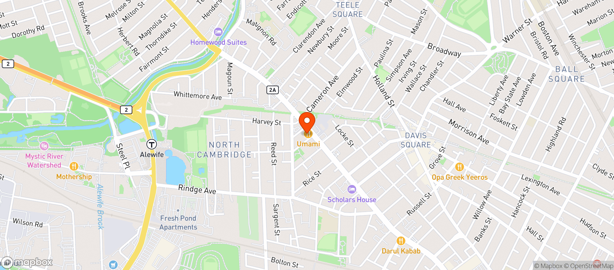 Map showing Wonderful Mart