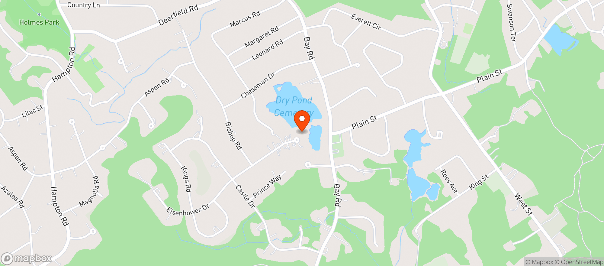 Map showing James