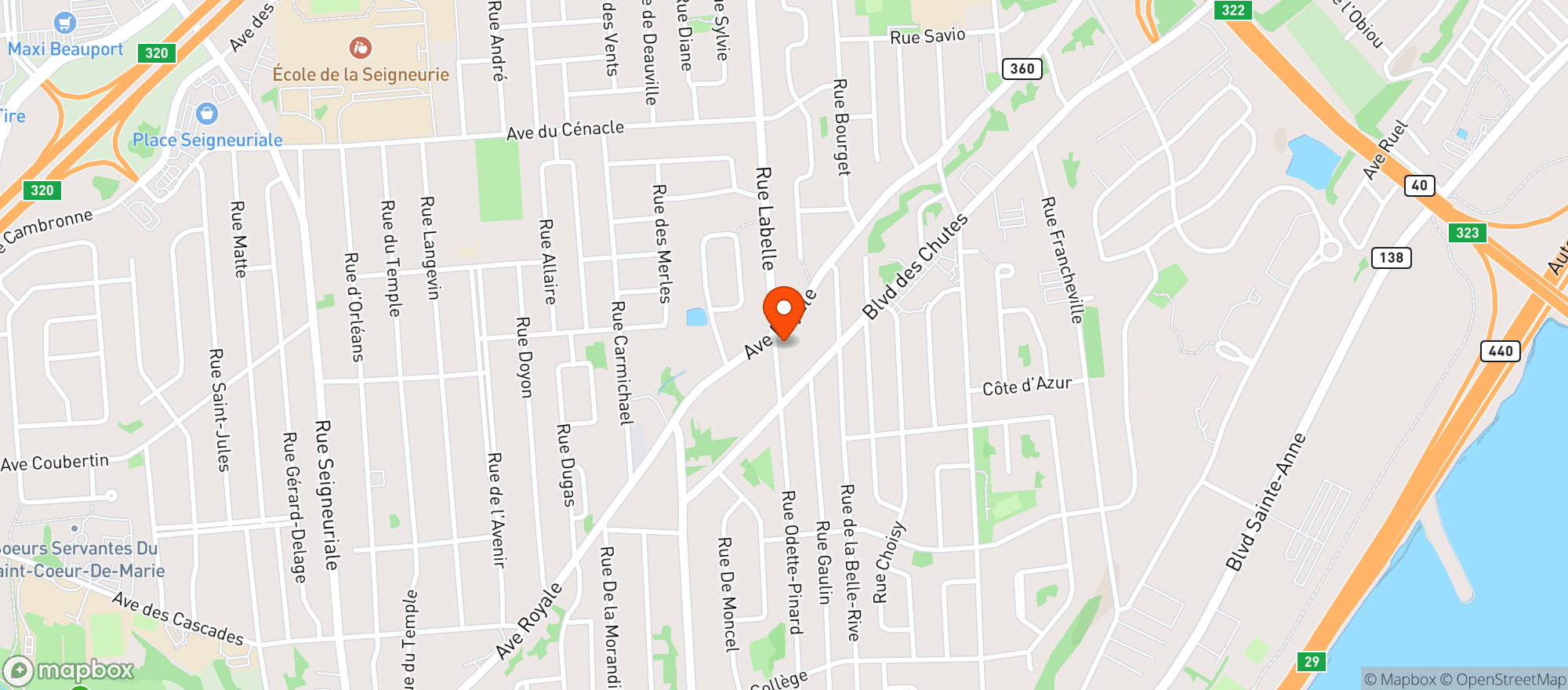 Map showing Marche Neelima #03055