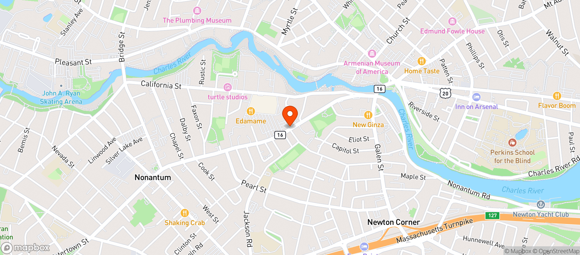 Map showing Stop & Shop - 0446 - Watertown