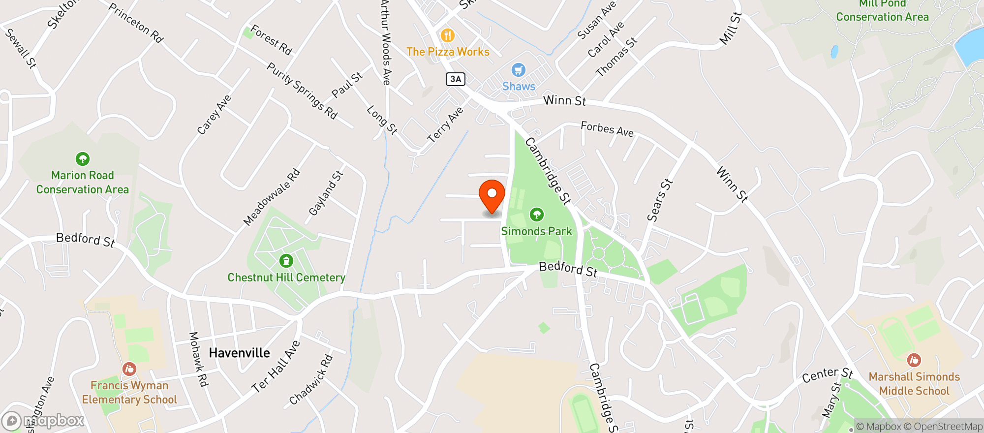 Map showing Total Wine & More